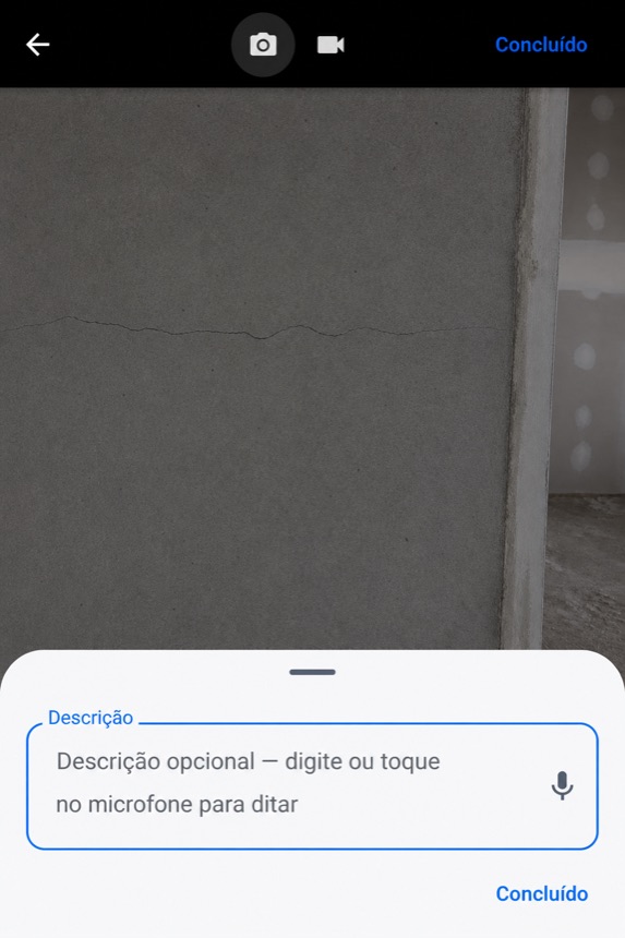 Folha de descrição